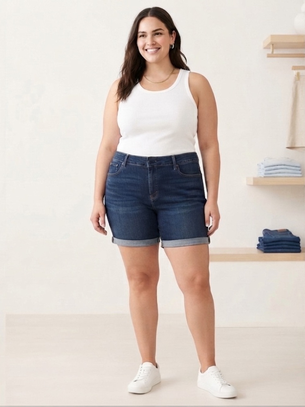 Levi’s Strauss Signature Gold Mid Rise Salt